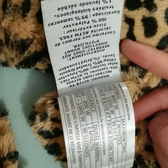 Heatable hot wrap with french lavender (from gift) - Picture 6 of 6